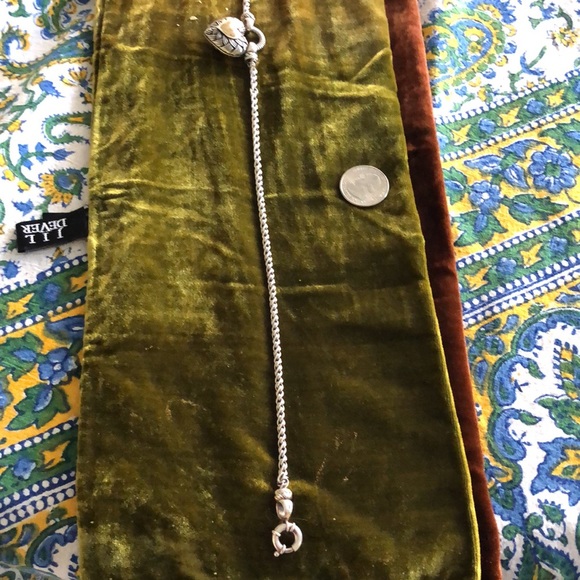 Andrea Candella Sterling and 14k gold large heart necklace. - Picture 8 of 15